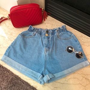 NWOT!!! High Rise Mom Shorts